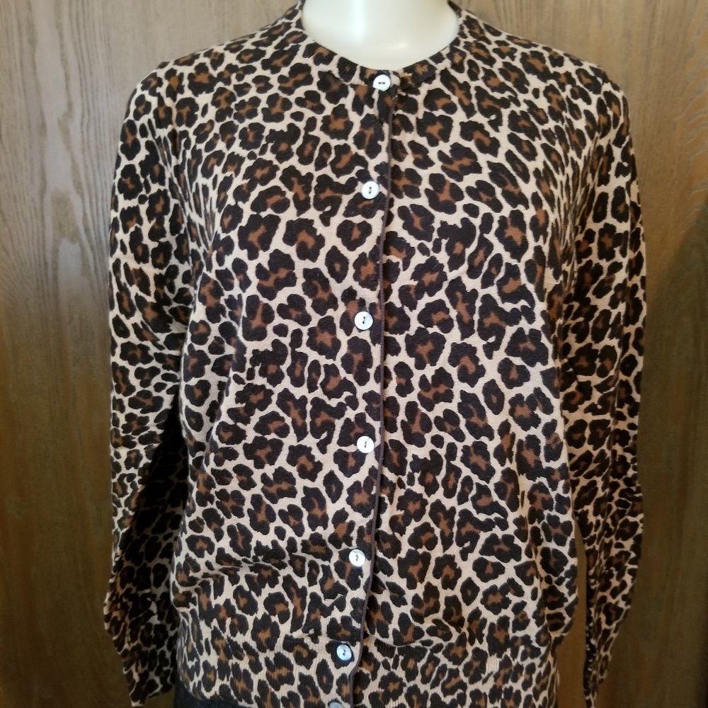 Lands End Cardigan Size M/P